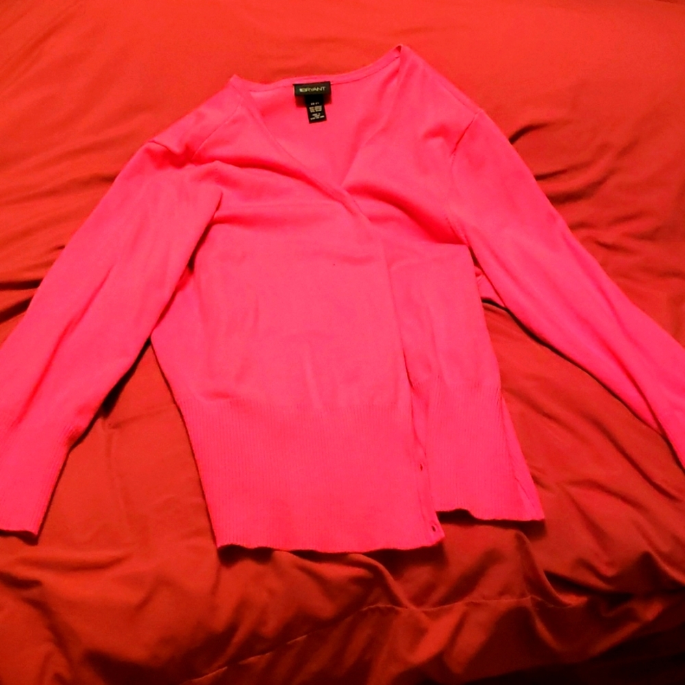 Pink sweater! Plus size